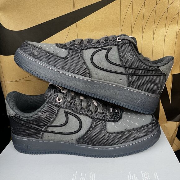 NEW Nike Air Force 1 Low \'07 Anthracite Iron Grey Ore IQ0614-060 Men Sz 8.5